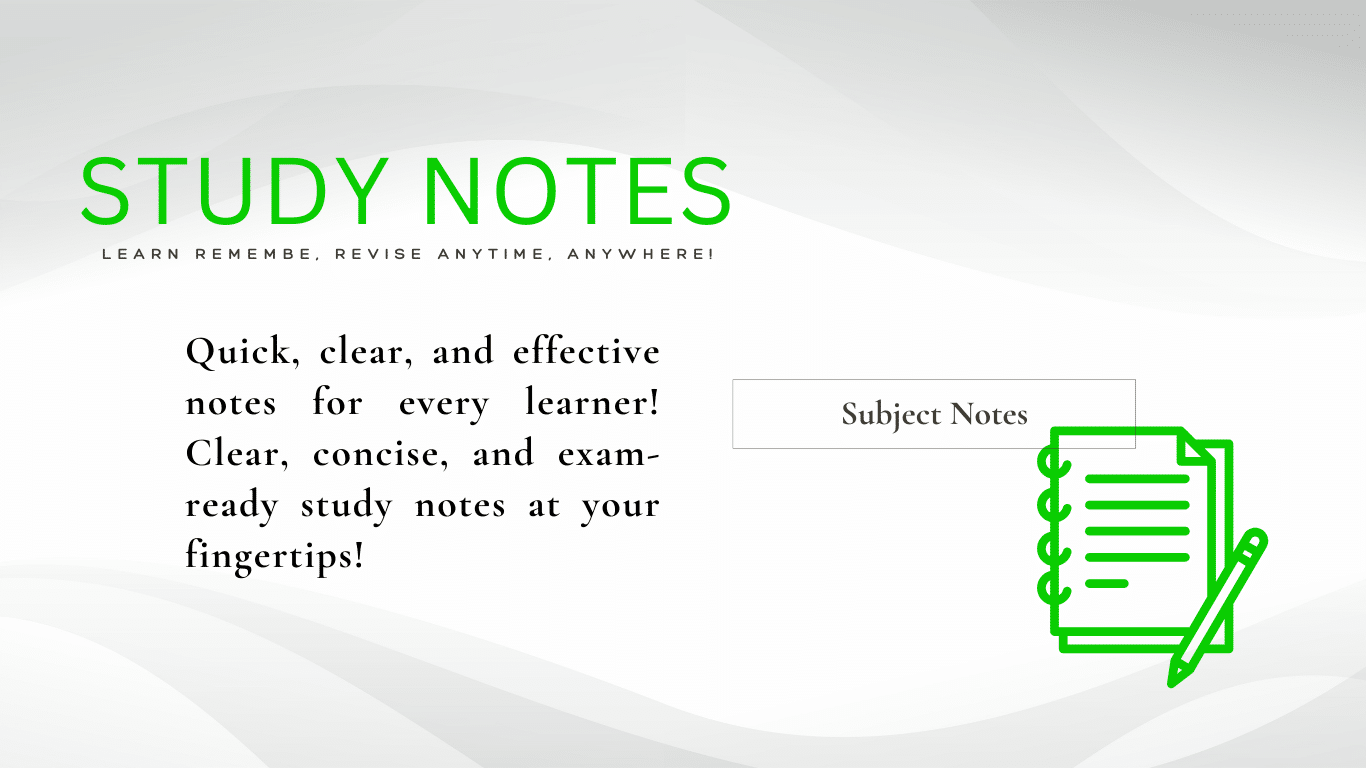 study notes